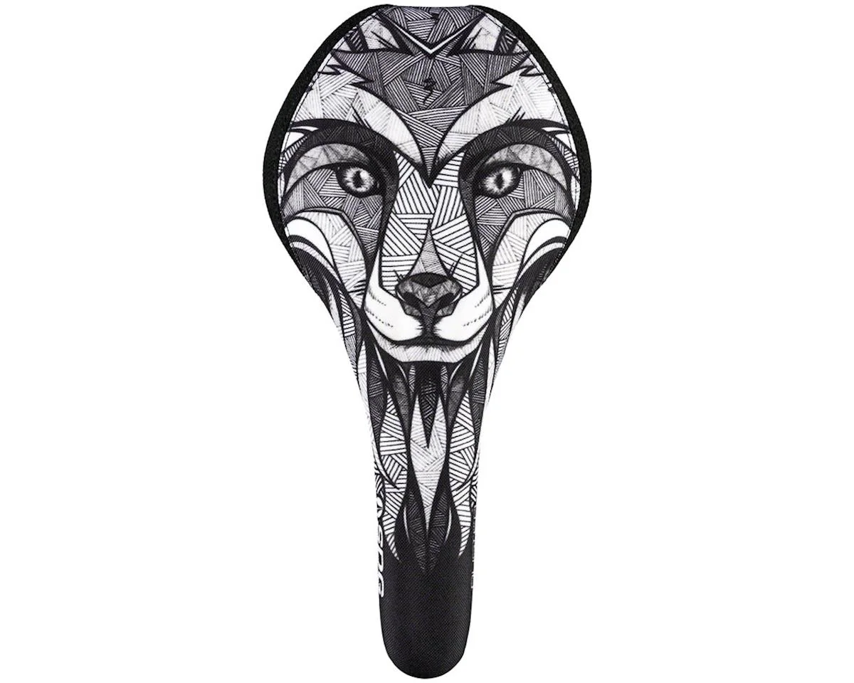 SDG "Chepi" Duster P MTN Saddle (Black/White Fox) (Titanium Rails) (140mm)